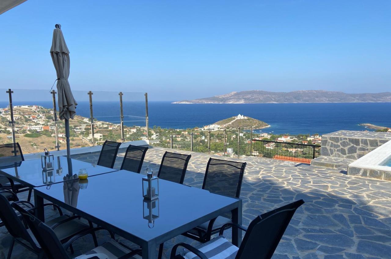 Villa Panorama Agia Marina Mikrolimanou ภายนอก รูปภาพ