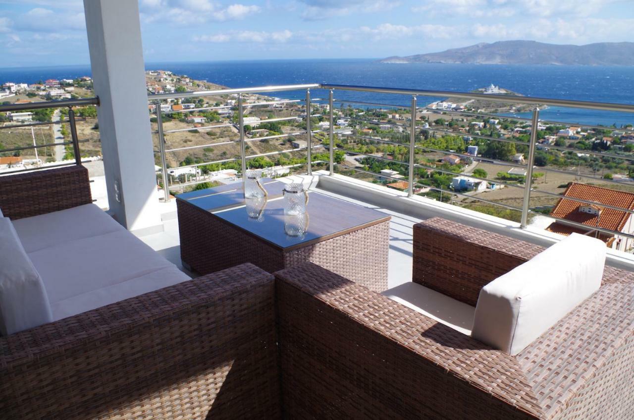 Villa Panorama Agia Marina Mikrolimanou ภายนอก รูปภาพ