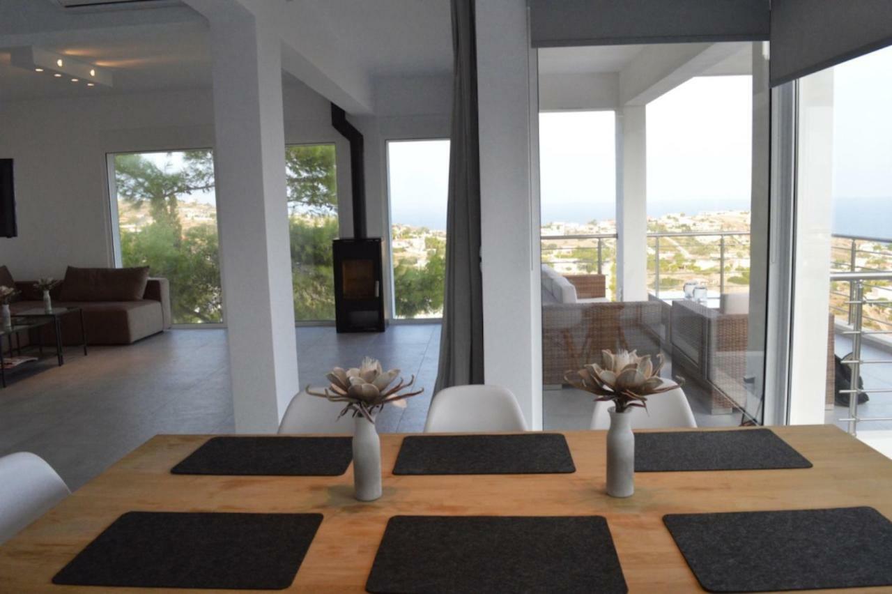 Villa Panorama Agia Marina Mikrolimanou ภายนอก รูปภาพ