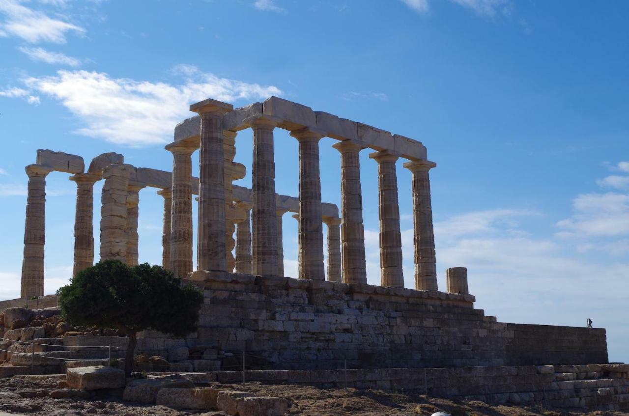 Villa Panorama Agia Marina Mikrolimanou ภายนอก รูปภาพ